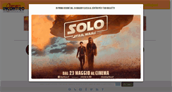 Desktop Screenshot of cinemaincontro.com